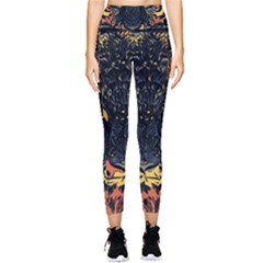 Tiger-predator-abstract-feline Pocket Leggings 