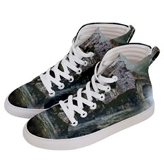 Sea-island-castle-landscape Men s Hi-top Skate Sneakers by Sudhe