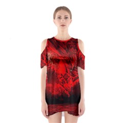 Planet-hell-hell-mystical-fantasy Shoulder Cutout One Piece Dress by Sudhe