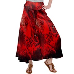 Planet-hell-hell-mystical-fantasy Satin Palazzo Pants by Sudhe