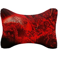 Planet-hell-hell-mystical-fantasy Seat Head Rest Cushion by Sudhe