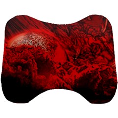 Planet-hell-hell-mystical-fantasy Head Support Cushion by Sudhe