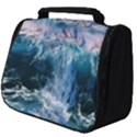 Sea-waves-ocean-water-beach-surf Full Print Travel Pouch (Big) View1