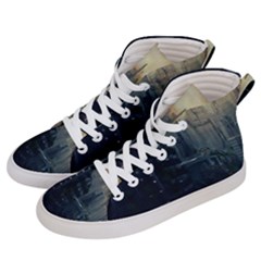 Apocalypse-post-apocalyptic Women s Hi-top Skate Sneakers by Sudhe