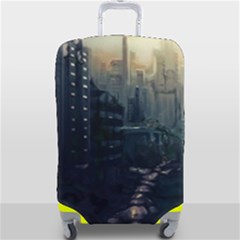 Apocalypse-post-apocalyptic Luggage Cover (large)