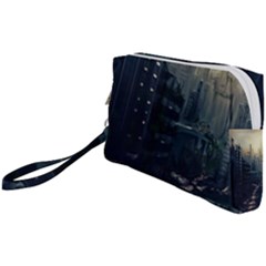 Apocalypse-post-apocalyptic Wristlet Pouch Bag (small) by Sudhe