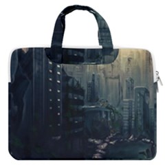 Apocalypse-post-apocalyptic Macbook Pro Double Pocket Laptop Bag (large)