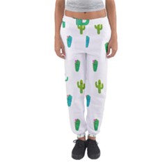 Funny Cacti With Muzzles Women s Jogger Sweatpants by SychEva