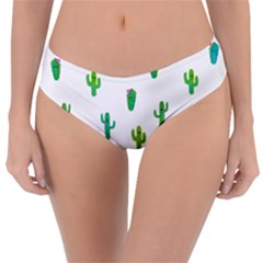 Funny Cacti With Muzzles Reversible Classic Bikini Bottoms by SychEva