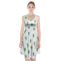 Funny Cacti With Muzzles Racerback Midi Dress by SychEva