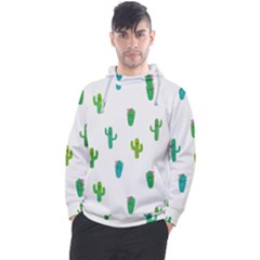 Funny Cacti With Muzzles Men s Pullover Hoodie by SychEva