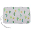 Green Cacti With Sun Pen Storage Case (L) View1