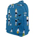 Girls Walk With Their Dogs Classic Backpack View1