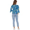 Girls Walk With Their Dogs Bell Sleeve Top View4