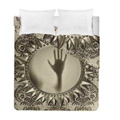 Mirror-mirror-of-souls-magic-mirror Duvet Cover Double Side (full/ Double Size) by Sudhe