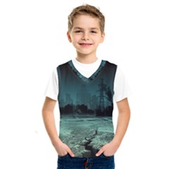 Industry-setting-world-urban Kids  Basketball Tank Top by Sudhe