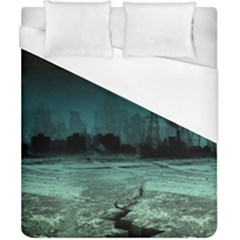 Industry-setting-world-urban Duvet Cover (california King Size) by Sudhe