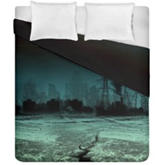 Industry-setting-world-urban Duvet Cover Double Side (california King Size) by Sudhe