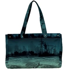 Industry-setting-world-urban Canvas Work Bag by Sudhe