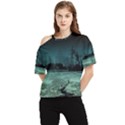 Industry-setting-world-urban One Shoulder Cut Out Tee View1