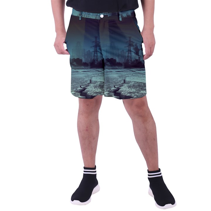 Industry-setting-world-urban Men s Pocket Shorts