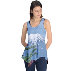 Mountain-mount-landscape-japanese Sleeveless Tunic by Sudhe