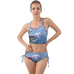 Mountain-mount-landscape-japanese Mini Tank Bikini Set by Sudhe