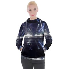 Cityscape-light-zoom-city-urban Women s Hooded Pullover