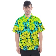 Chrysanthemums Men s Short Sleeve Shirt