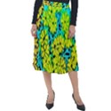 Chrysanthemums Classic Velour Midi Skirt  View1