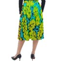 Chrysanthemums Classic Velour Midi Skirt  View2