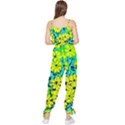 Chrysanthemums Sleeveless Tie Ankle Jumpsuit View2