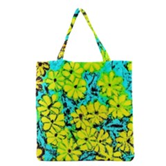 Chrysanthemums Grocery Tote Bag by Hostory