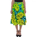 Chrysanthemums Perfect Length Midi Skirt View1