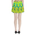 Chrysanthemums Pleated Mini Skirt View2