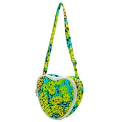 Chrysanthemums Heart Shoulder Bag by Hostory