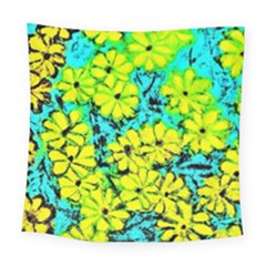 Chrysanthemums Square Tapestry (large)