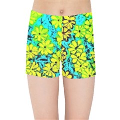 Chrysanthemums Kids  Sports Shorts by Hostory