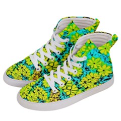 Chrysanthemums Men s Hi-top Skate Sneakers by Hostory