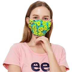 Chrysanthemums Fitted Cloth Face Mask (adult) by Hostory