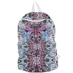 Abstract Waves  Foldable Lightweight Backpack