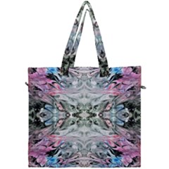 Abstract Waves Iv Canvas Travel Bag by kaleidomarblingart