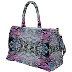 Abstract Waves Iv Duffel Travel Bag by kaleidomarblingart