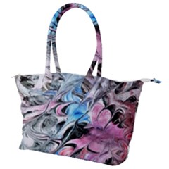 Abstract Waves Module Canvas Shoulder Bag by kaleidomarblingart