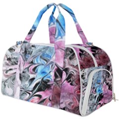 Abstract Waves Module Burner Gym Duffel Bag by kaleidomarblingart