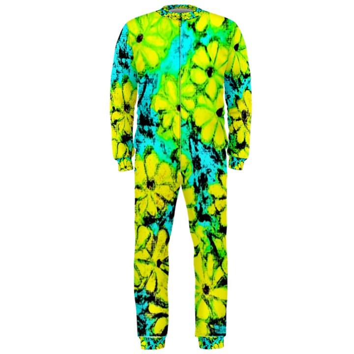 Chrysanthemums OnePiece Jumpsuit (Men) 