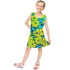 Chrysanthemums Kids  Tunic Dress