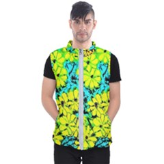 Chrysanthemums Men s Puffer Vest