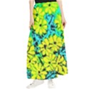 Chrysanthemums Maxi Chiffon Skirt View1