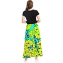 Chrysanthemums Maxi Chiffon Skirt View2